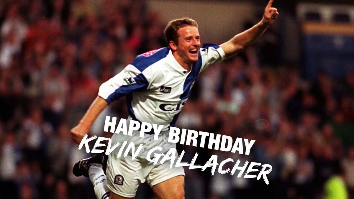 ๐ And many happy returns to another legendary forward Kevin Gallacher! ๐ฅ Kevin will be hosting in the Clayton & Douglas and '95 Club hospitality lounges today, make sure you wish him a happy birthday if you're there! #Rovers ๐ตโช๏ธ