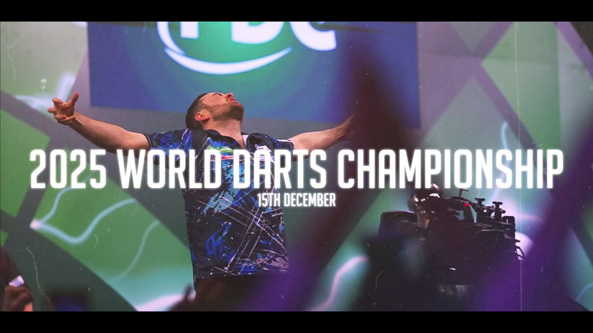 Who will win the 2025 World Darts Championship? 🏆 Watch every match exclusively live from December 15-January 3 on Sky Sports' dedicated darts channel 🎯📺