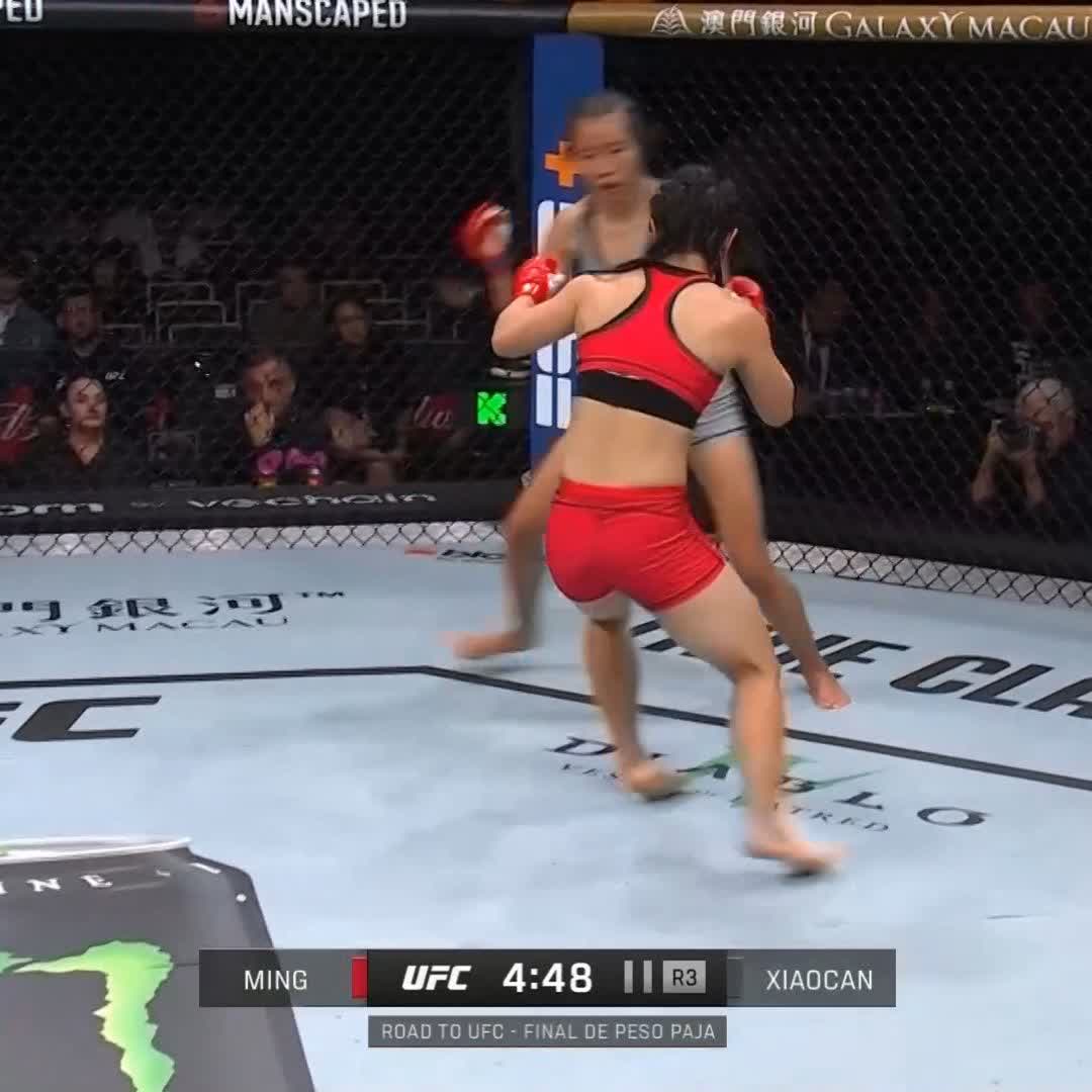 ¡QUÉ NOCAUT! 😱🔥 🇨🇳 Shi Ming!!! 💥 #UFCMacau