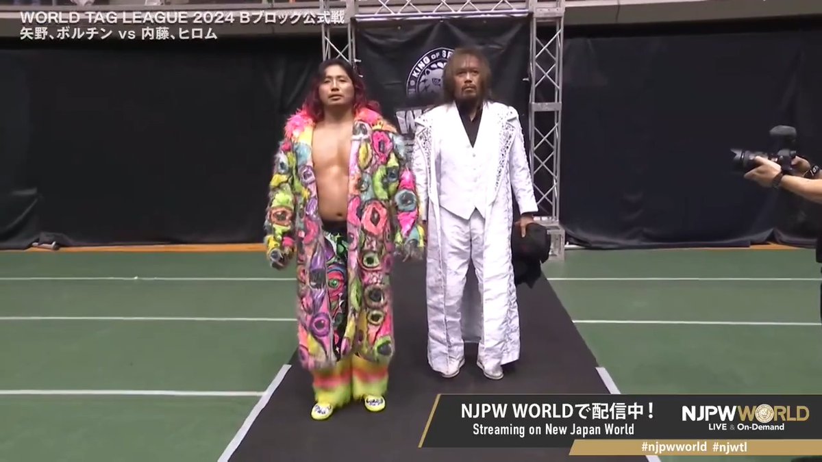 .内藤哲也 naito tetsuya & 高橋ヒロム / Hiromu Takahashi "🤖🤖" Sign up Now & Stay tuned to #NJPW #njpwworld #njwtl