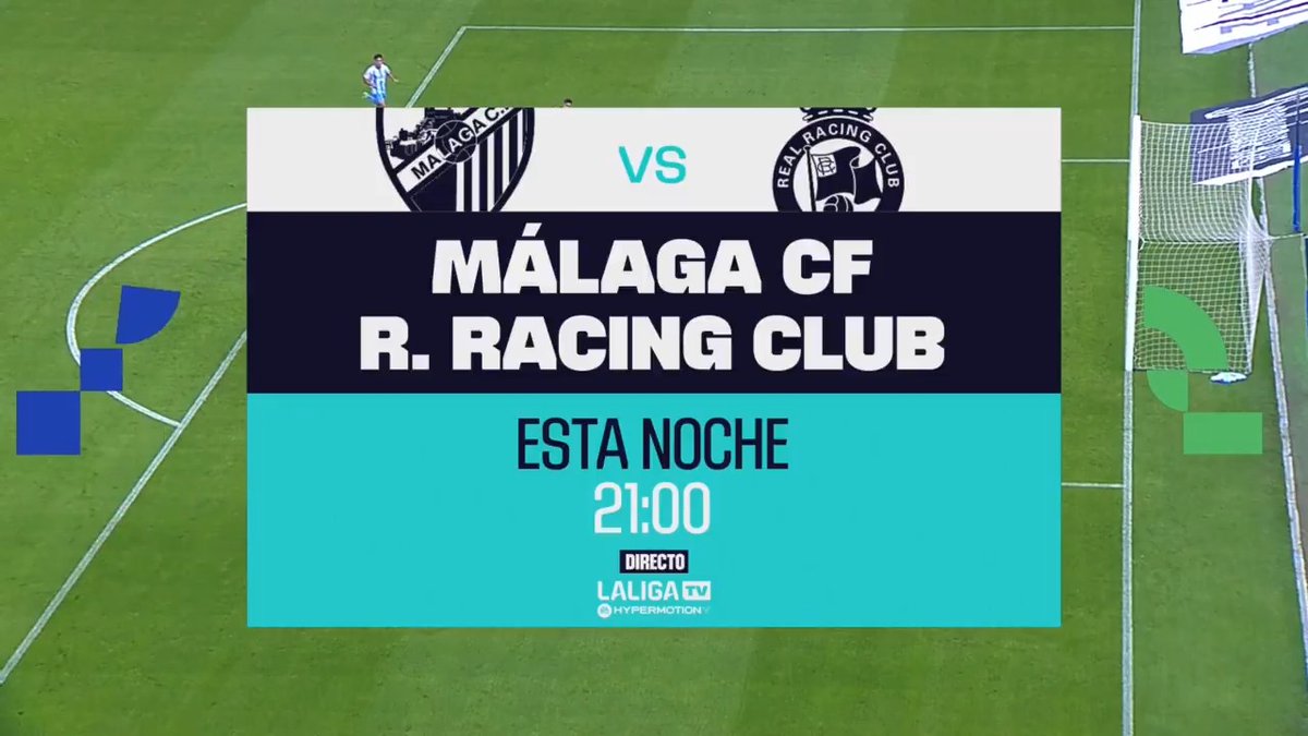 📺 ¡Un #MálagaRacing que augura ser un PARTIDAZO entre dos grandes e históricos equipos! 🔜 Málaga CF 🆚 Real Racing Club ⌚️ 21:00 🏟️ Estadio La Rosaleda #LALIGAHYPERMOTION | #LALIGABroadcasters