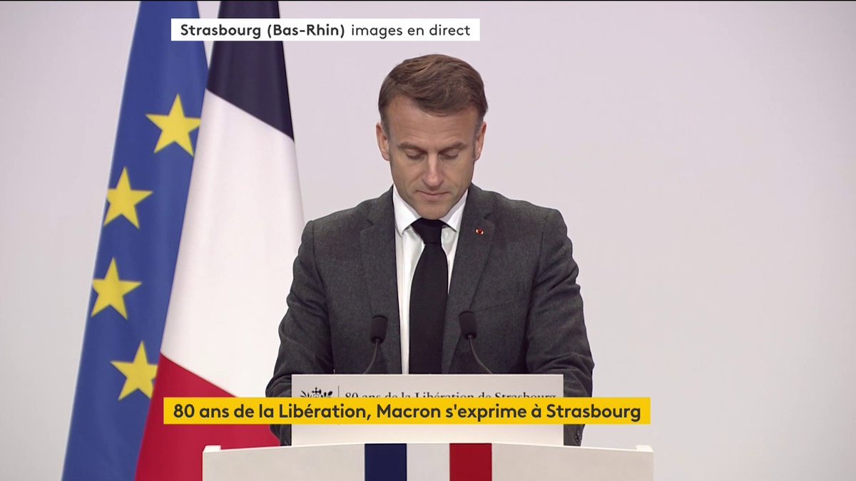 🔴DIRECT - 🗣️"Le courage n'est pas une affaire de carrière ou de caste, jamais il ne désespéra." Emmanuel Macron annonce sa volonté de faire entrer le résistant Marc Bloch au Panthéon. #franceinfo #canal27