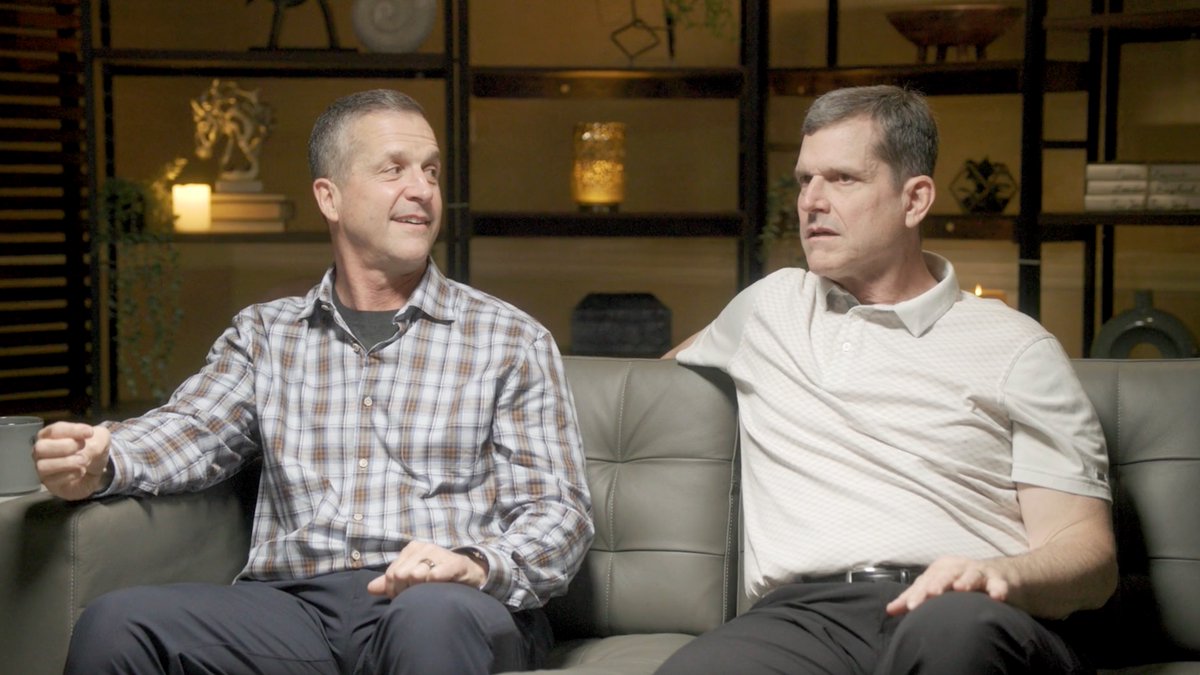 If you missed the SportsCenter Special: The Harbaugh Brothers, it is airing again this morning at 8am ET on ESPN2.