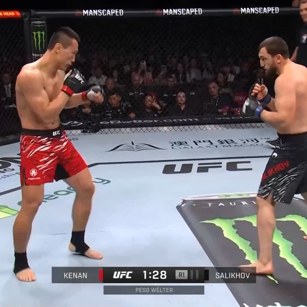 ESTOY FLIPANDO Uno de los KOs del año 40 años tiene #UFCMacau