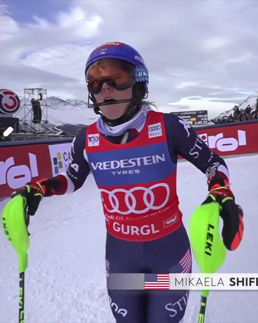 SHIFFRIN MAKES IT 9️⃣9️⃣ WINS 💥 Mikaela Shiffrin claims victory in Obergurgl after an incredible performance making it her 99th World Cup victory 👏😲