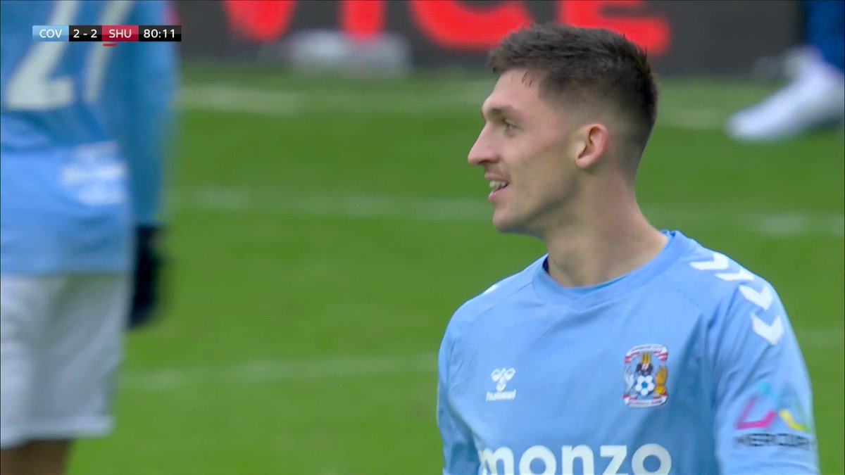 The equaliser from today’s MOTM. 🏆