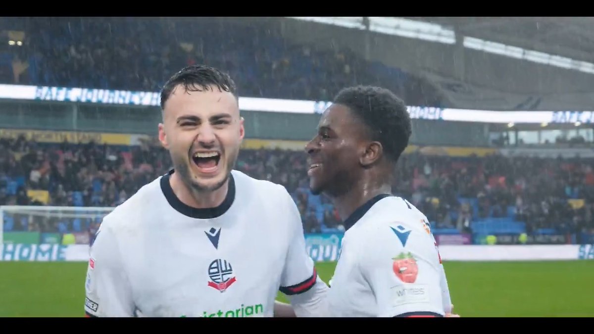 A huge three points in a local derby game. Happy Saturday 😃 #bwfc