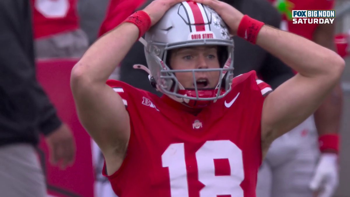 Ohio State is called for illegal block in the back on this play ⬇️ Do you agree with the call? 🤔