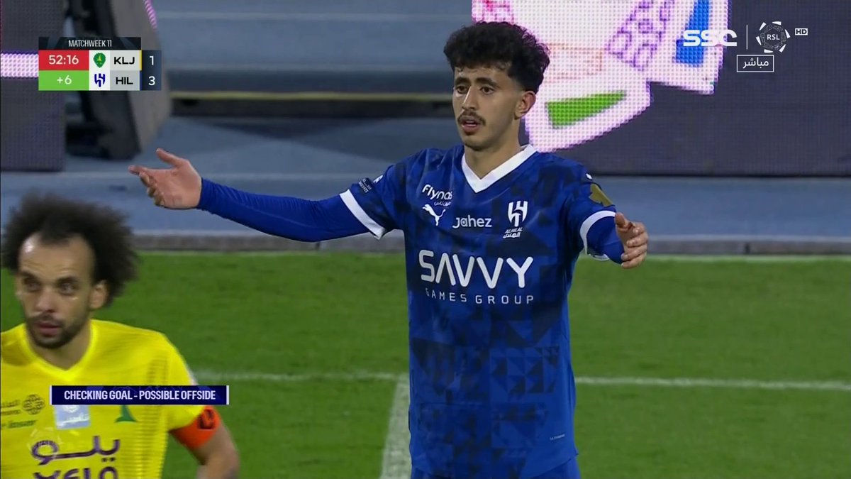 هدف عالمي من محمد القحطاني لكن تدخل فيها الفار والغاهـ ؟؟؟ #الهلال_الخليج