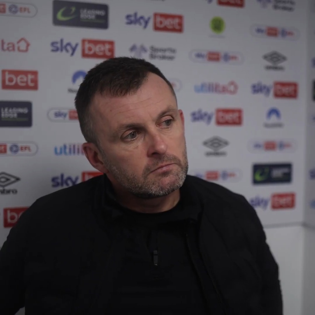 Nathan Jones gives his take on today's loss at Huddersfield 🗣️ #cafc