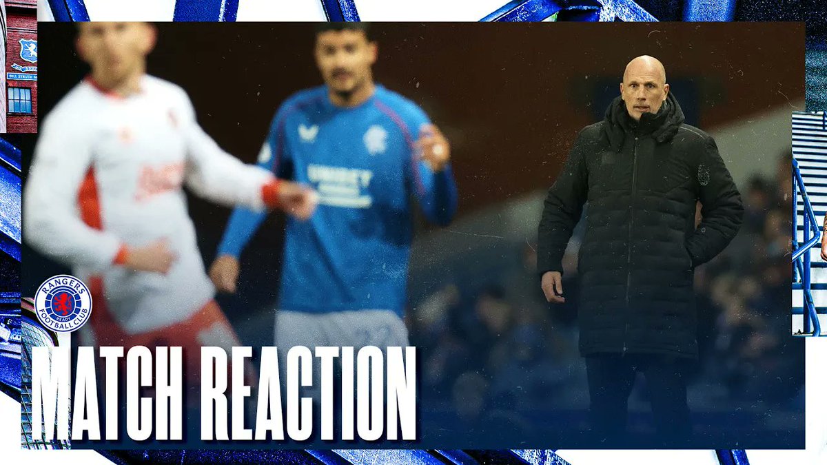🎙️ Philippe Clement spoke to RangersTV after today’s match against Dundee United at Ibrox.