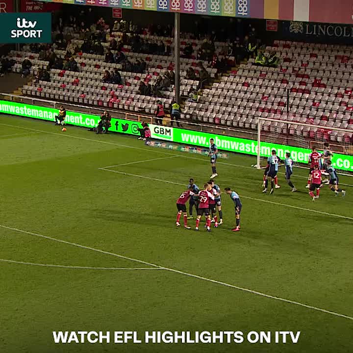 🚀 An absolute ROCKET from Lincoln City FC 🇺🇦's Tendayi Darikwa! Talk about top bins 😤 📺 Catch the EFL highlights at 11:45pm on ITV1, or at 9:00am tomorrow on ITV4 or ITVX