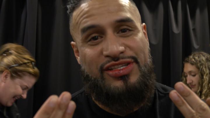 EXCLUSIVE: Following a shocking finish to #SmackDown, Tama Tonga requires medical attention after trading haymakers with members of The OG Bloodline.