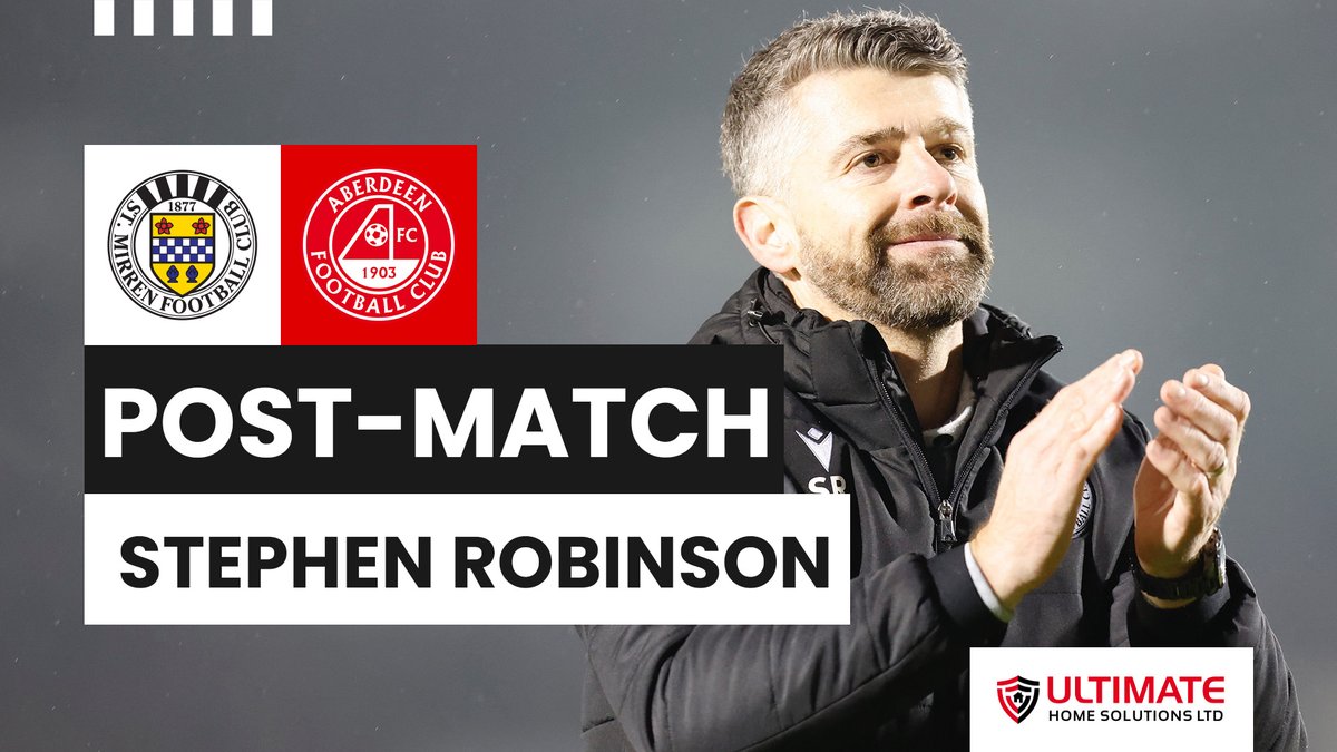 "We have to dedicate that to all the volunteers and staff at the football club who worked tirelessly to get this game on." Manager Stephen Robinson gives his reaction after our 2-1 win over Aberdeen.