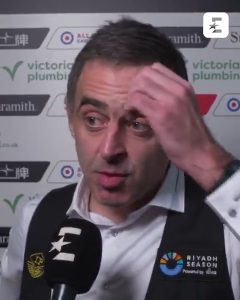 "I felt like I sat in my chair a lot." Ronnie O'Sullivan gives his reaction to his shock exit in Round 1 of the UK Championship. ❌ WST | #VPUKChampionship