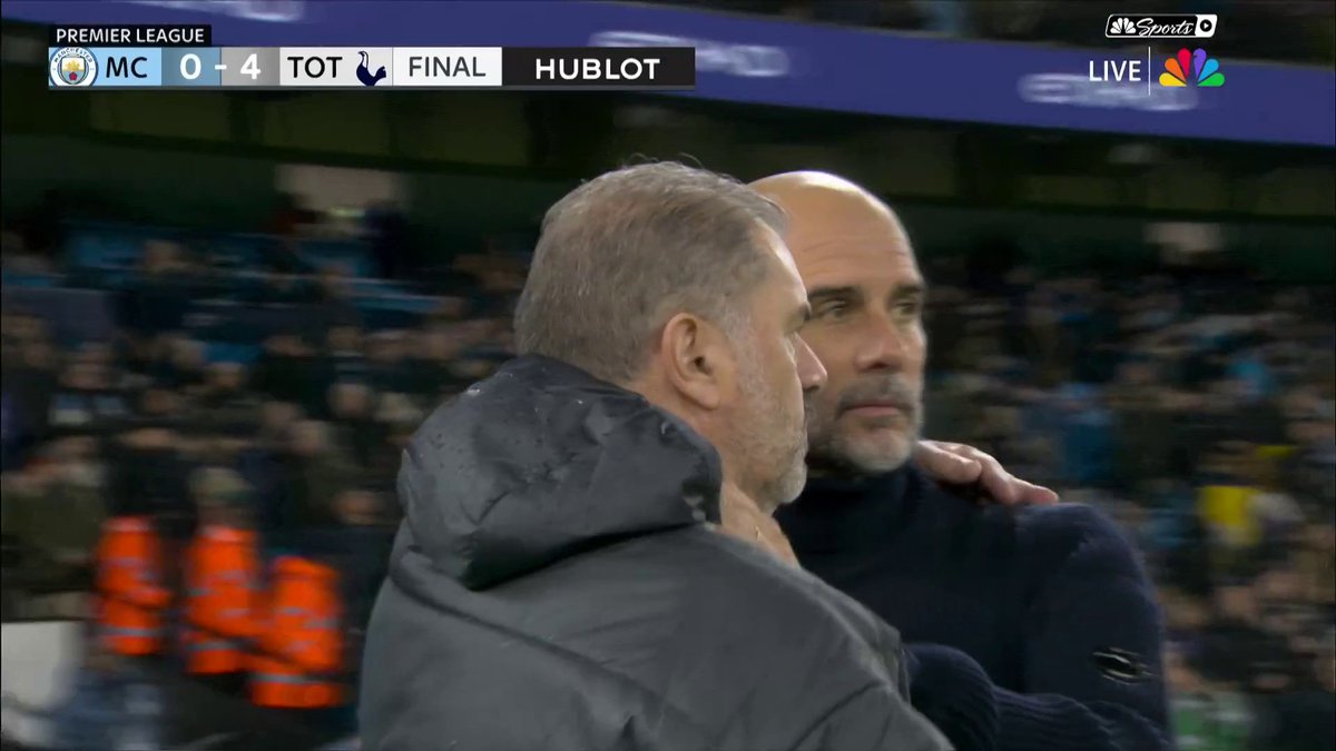 "Tottenham Hotspur have ransacked the castle of the champions." Peter Drury sums up a monumental night in Manchester. 🗣️