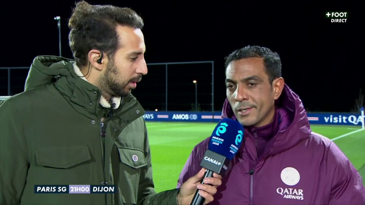 "C'est mon choix, il n'y a pas de problème" ❌ Fabrice Abriel explique l'absence de Grace Geyoro dans le groupe du PSG qui affronte Dijon ce soir à 21h00 sur C+FOOT ⚽️ #PSGDFCO | #ArkemaPL