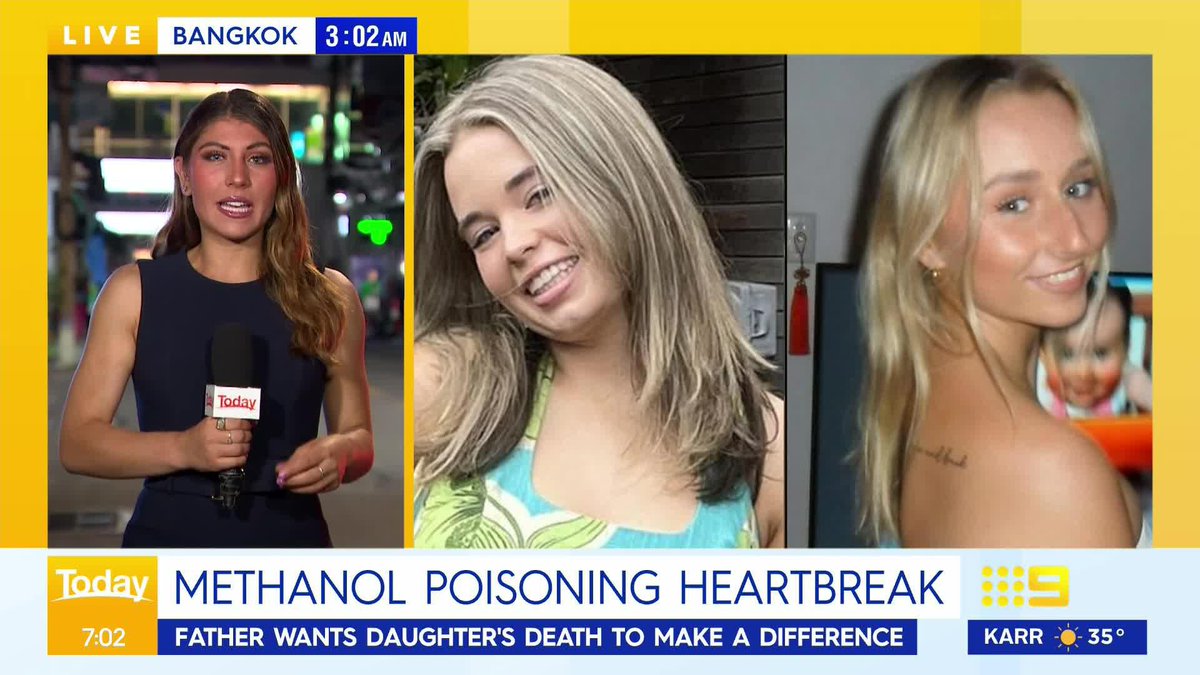 The father of Bianca Jones, one of the 19-year-old girls who died after suspected methanol poisoning in Laos, has said he wants his daughter's death to make a difference. #9News STORY: