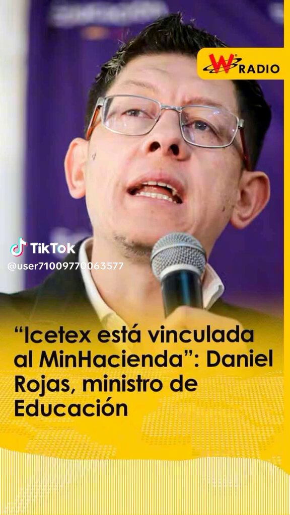 La adscripción y tutelaje del Icetex ha estado, está y estará en MinEducación si es que después del paso de este personaje Daniel Rojas Medellin por allá queda algo. Qué descaro tanta incompetencia.
