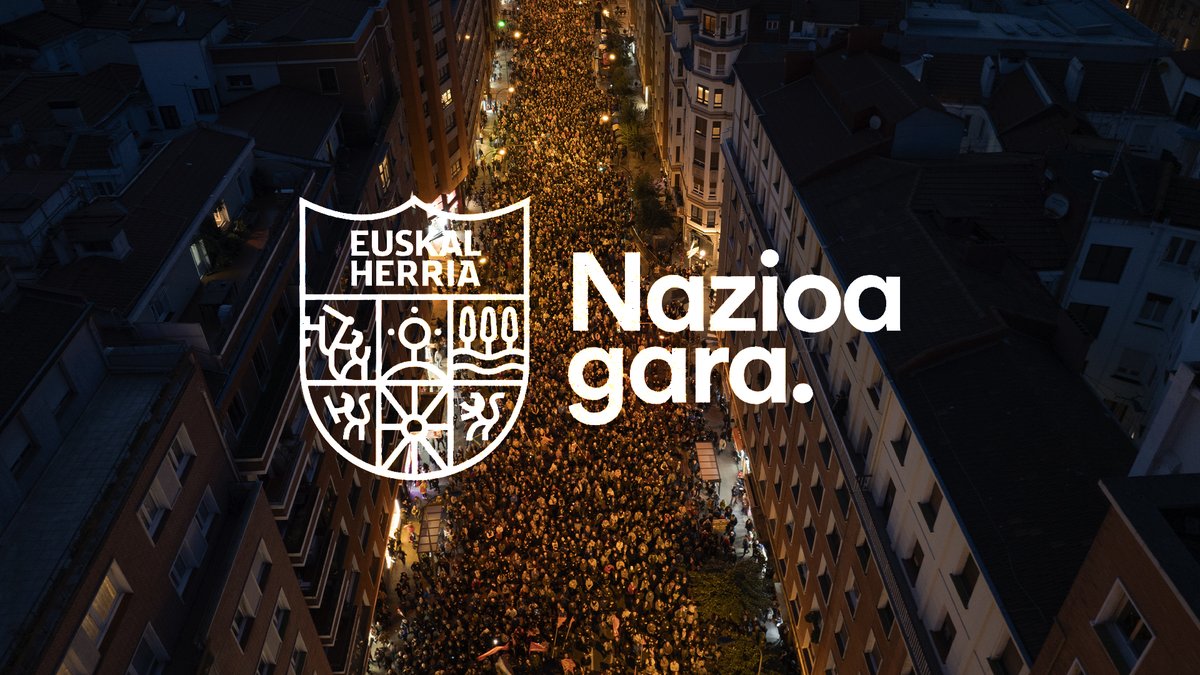 Lortutakoak ospatu eta lanean segitzea dagokigu. Euskal Herria nazio bat da eta erabakitzeko eskubidea dugu. ✊ GORA EUSKAL HERRIA ASKATUTA! #NazioaGara