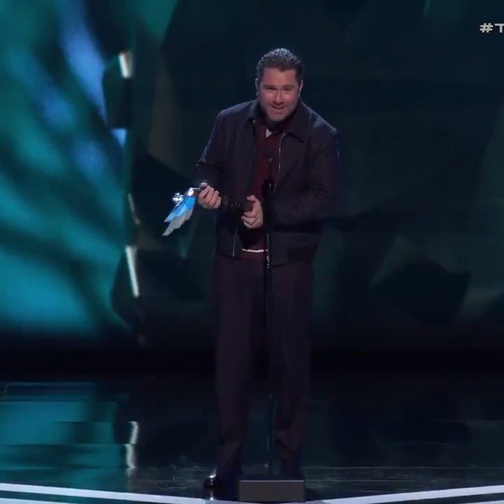 A classic #TheGameAwards moment- Roger Clark winning Best Performance at #TheGameAwards 2018 for his role in Red Dead Redemption 2.