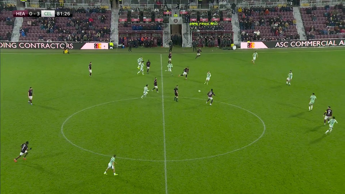 🗣️ “Tell you what, that’s some finish!” Substitute Musa Drammeh with a brilliant finish to pull one back for Hearts ⬇️