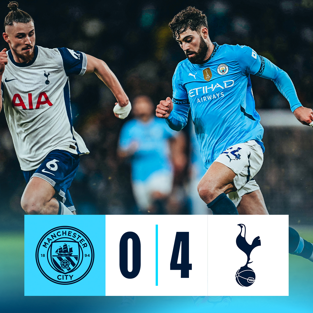 Highlights from our loss to Tottenham 👇