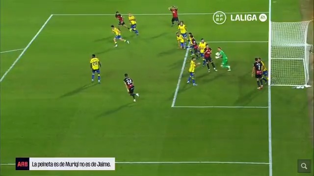 Así fue la actuación del VAR en el #LasPalmasMallorca.