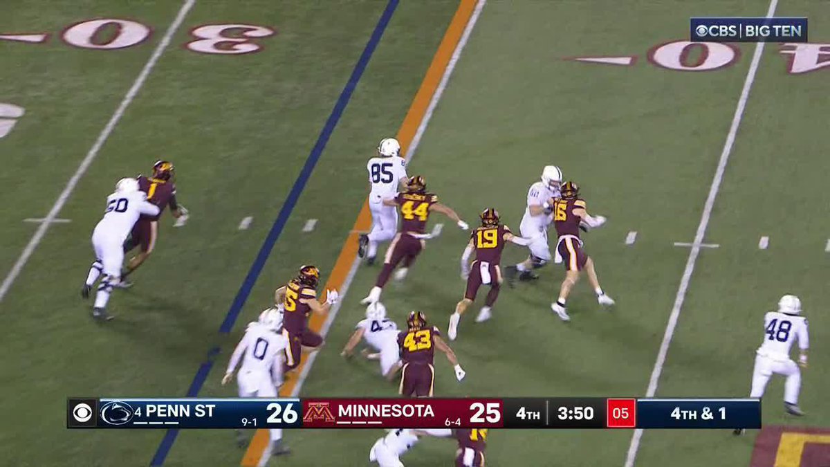 PENN STATE FAKE PUNT THE BALLS ON JAMES FRANKLIN