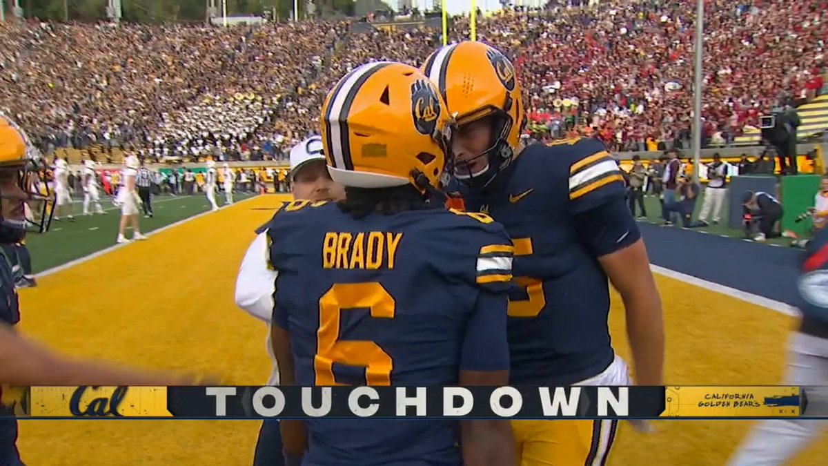 98-yard game-winning drive against your rival ... absolutely electric ⚡ ️Cal Football