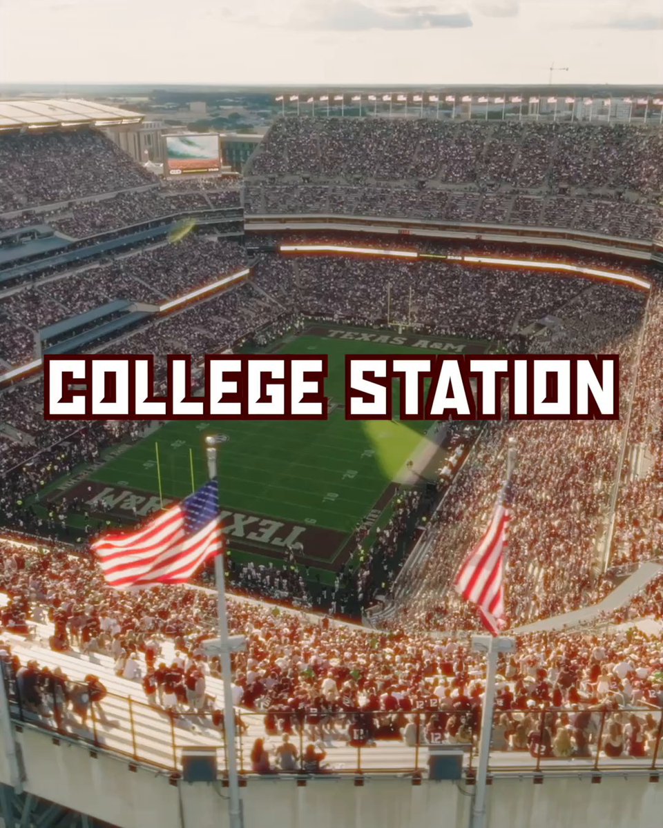 COLLEGE STATION‼️ We're headed to Texas A&amp;M for the showdown between the Longhorns and the Aggies 🔥