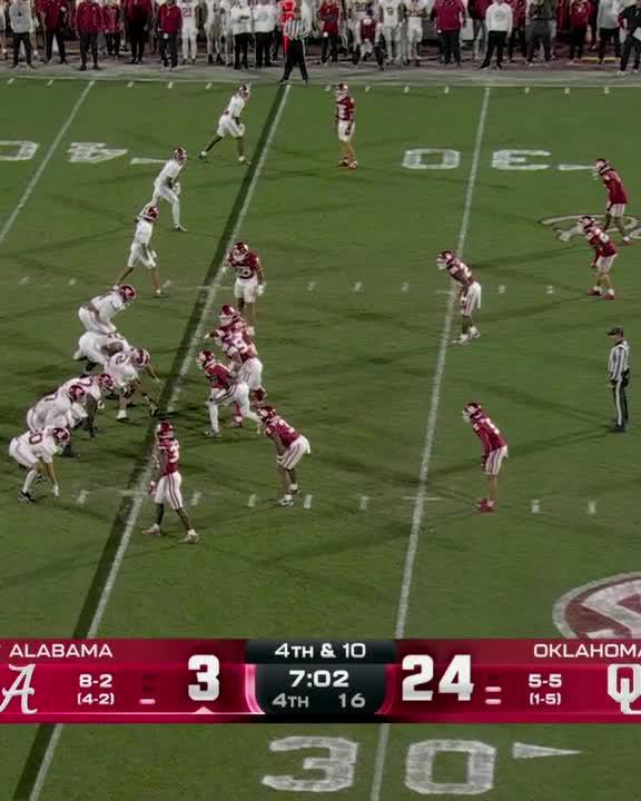 JALEN MILROE WITH HIS THIRD INTERCEPTION OF THE GAME 😳 SOONERS ARE FEASTIN' ON DEFENSE 🔥