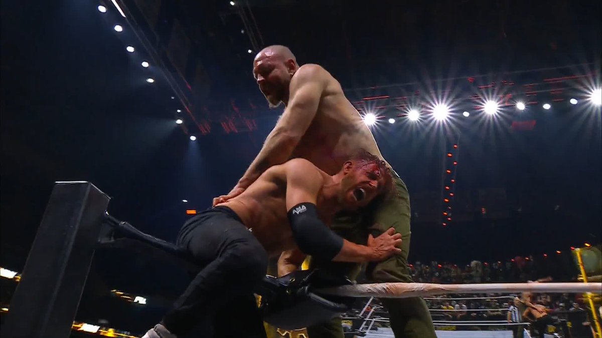 NAHHHHH THIS IS DISGUSTING #AEW #AEWFullGear