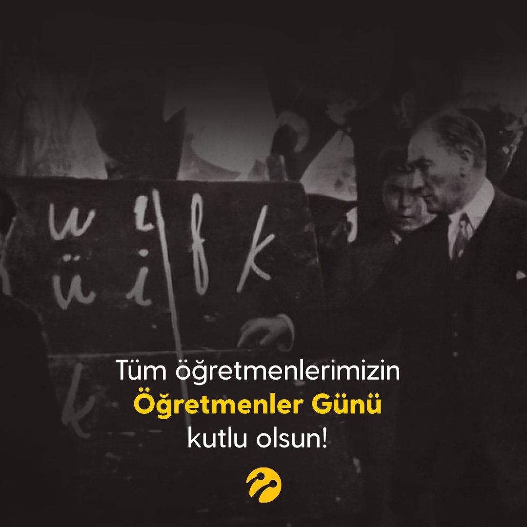 Başta başöğretmenimiz Mustafa Kemal Atatürk olmak üzere tüm öğretmenlerimizin 24 Kasım Öğretmenler Günü kutlu olsun. 💛
