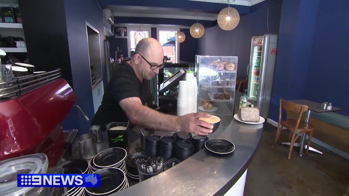 Cash strapped Australians are ditching lattes and breakfasts out with cafes around the country bearing the brunt of the belt-tightening. New research predicts one in ten will shut its doors for good next year. Chris Kohler #9News