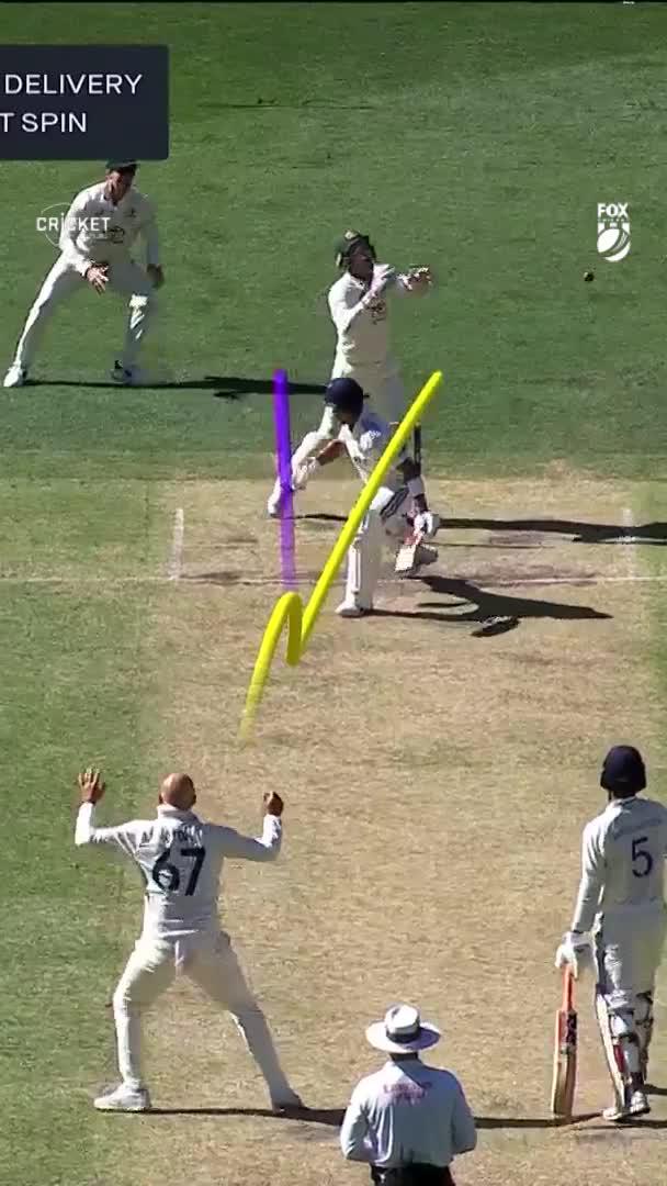 That might be the ball of the summer ... but four byes was the end result! #AUSvIND