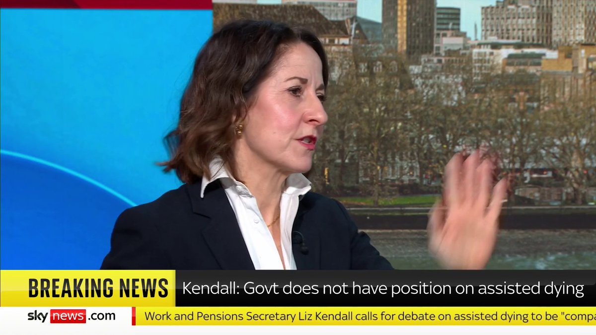 "It's really important that we as a society talk about what makes for a good death" Liz Kendall explains why she will vote to legalise assisted dying when questioned whether other ministers are wrong to publicly oppose the legislation. #TrevorPhillips