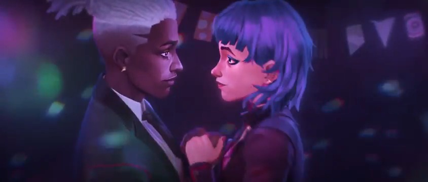 I saw a comment that this entire dance sequence is animated choppy on purpose because it’s supposed to be from Ekko’s memories, and people tend to remember things in snapshots. Don’t touch me I’m crying again 😭 #TimeBomb