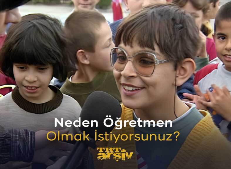 Bir ülke nasıl 40 yılda konuşmayı unutur aklım almıyor yemin ederim ya TRT, 1987 yılında çocuklara neden öğretmen olmak istediklerini soruyor.