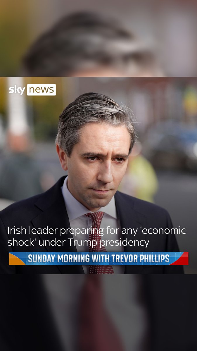 Irish Prime Minister Simon Harris TD says he is setting aside "significant funds" to protect the country from any economic shock under Donald Trump's presidency. Read more: