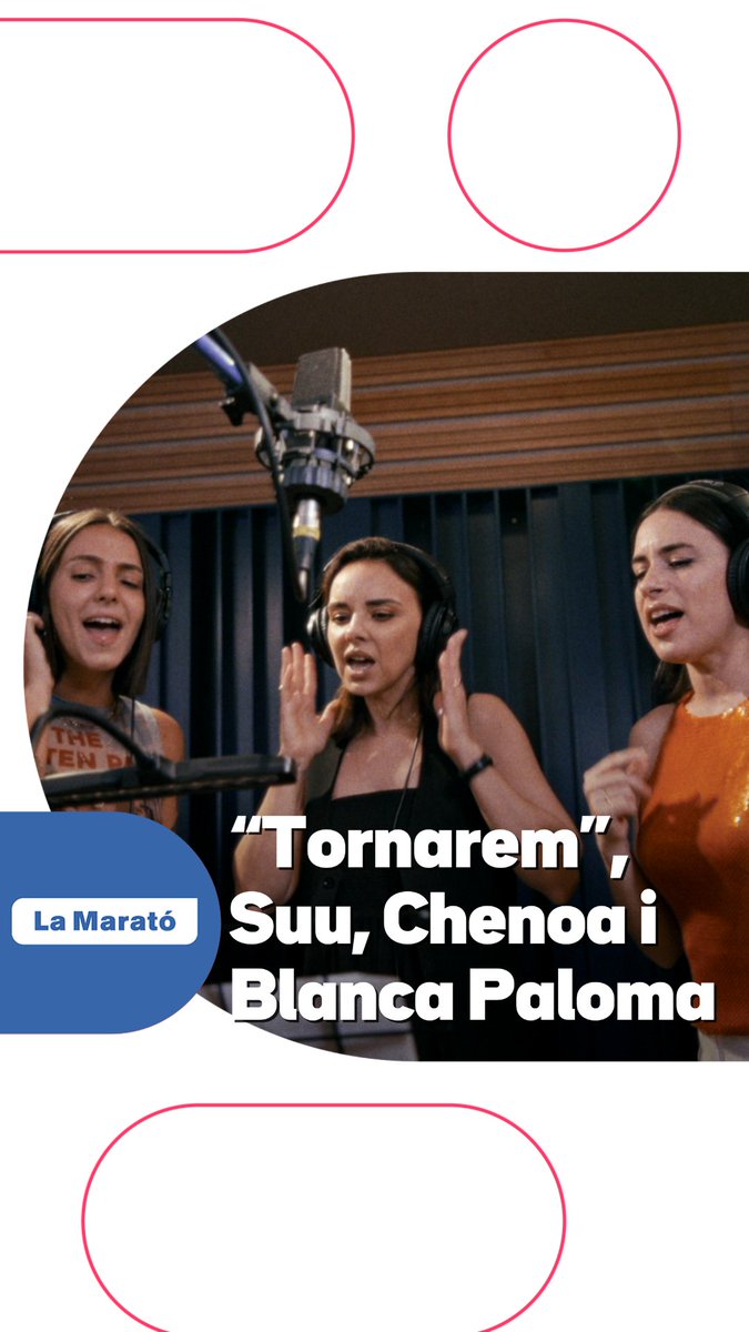 “Tornarem”, un himne de superació interpretat per Chenoa, Suu, Blanca Paloma i la coral del projecte educatiu Com Sona l'ESO. 💪✨ Compra el disc solidari de La Marató, l’1 de desembre amb els diaris més venuts i a iTunes. 🫁 A Ple Pulmó #LaMarató3Cat