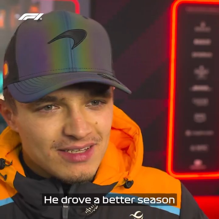 Here's what he had to say after the race in Vegas 👇 #F1 #LasVegasGP McLaren