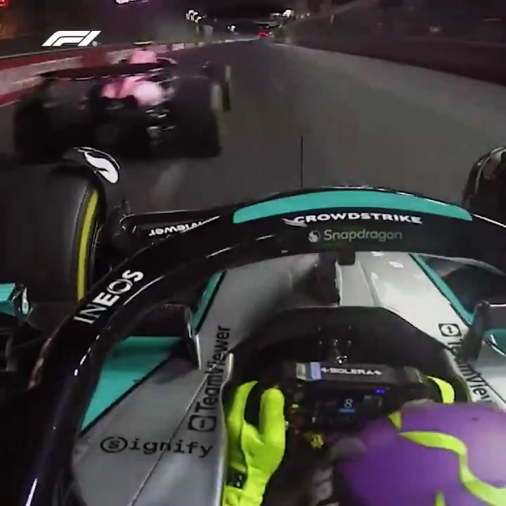 Lewis with the moves 🕺 Hamilton powers from P10 to the podium 💪 #F1 #LasVegasGP