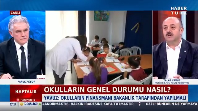 Öğretmenlerin sorunları neler? Eğitimde "Maarif Modeli" ne getirdi? Okulların genel durumu nasıl? Toplu sözleşmede kayıp yaşanıyor mu? Öğretmen atamaları yeterli mi? Eğitim-Bir-Sen Genel Sekreteri Talat YAVUZ #Haftalık'ta anlattı.