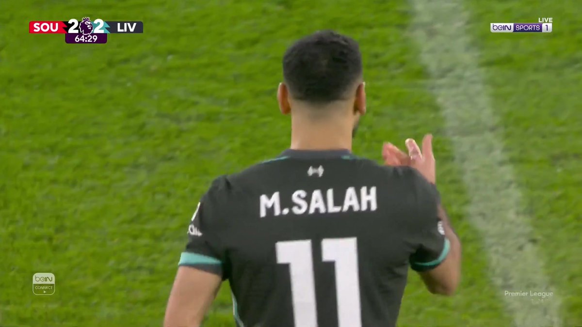⚽️🔥 محمد صلاح بلمسة واحدة يُشعل المباراة ويعدل النتيجة لليفربول #الدوري_الإنجليزي_الممتاز | #ساوثهامتون_ليفربول #PremierLeague