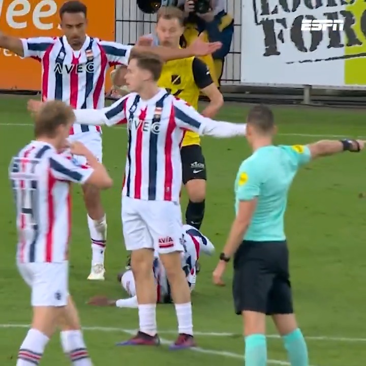 Willem II houdt een punt over aan de derby tegen NAC na een tumultueuze slotfase🤯 #wilnac