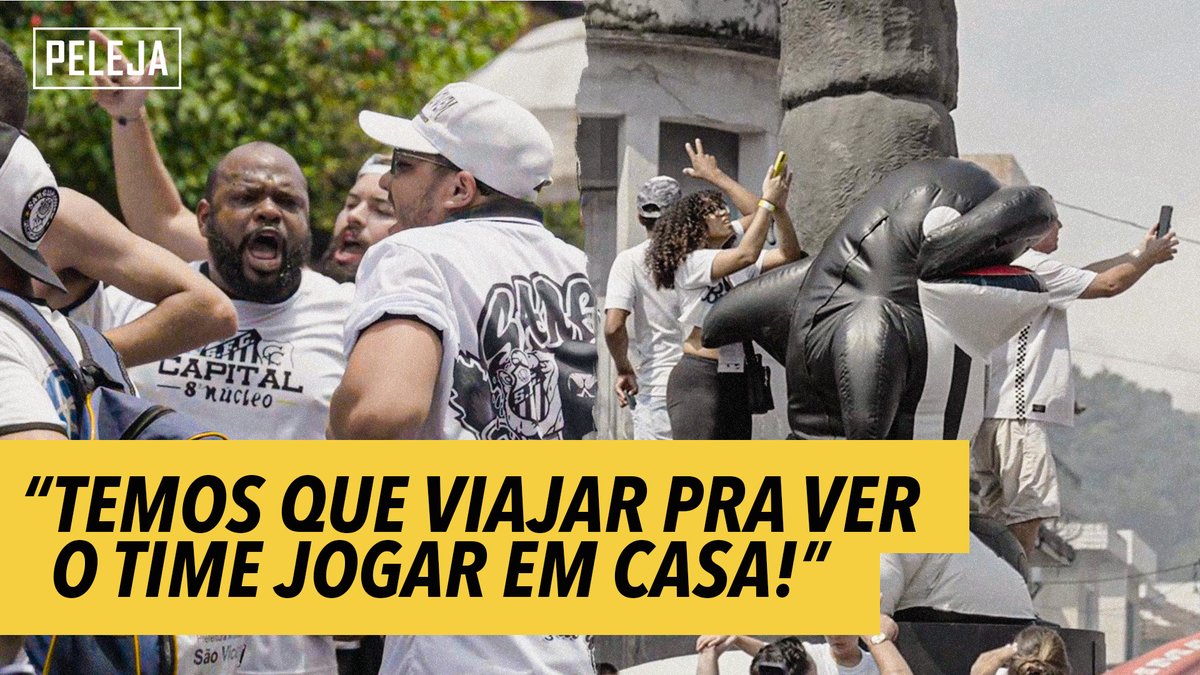 Por que é tão difícil o Santos sair de... Santos De volta à série A, um dos templos do futebol mundial fica num bairro pacato, mas histórico. No segundo episódio de "Bairros", o PELEJA foi entender o dilema da mudança do Peixe para um estádio maior ou em outra cidade. #santos