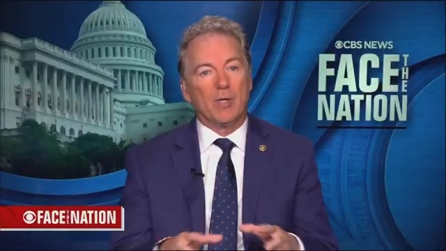 Sen. Rand Paul (R-KY) says he supports President-elect Donald Trump's plan for mass deportations, but not his suggestion of using the military for it, "because it's illegal." "We've had a distrust of putting the army into our streets," he says, calling for deportations "through the normal process of domestic policing." He adds: "I will not support and will not vote to use the military in our cities. I think it's a terrible image."