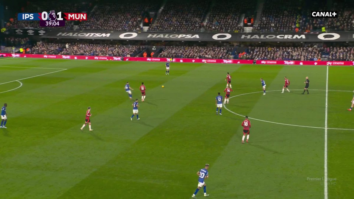 L'arrêt extraordinaire d'André Onana face à Liam Delap 😱 #IPSMUN | #PremierLeague