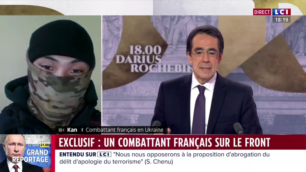 🔴 Exclusif - Un combattant français sur le front ukrainien témoigne 🗣️ "On avance mètre par mètre. 500 mètres, on peut mettre 1 à 2 heures. Les Russes ne comprennent que la violence."